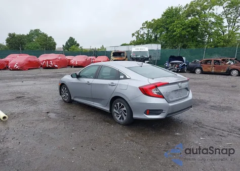 2018 Honda Civic Ex из США, поврежденный, VIN 2HGFC2F70JH557667